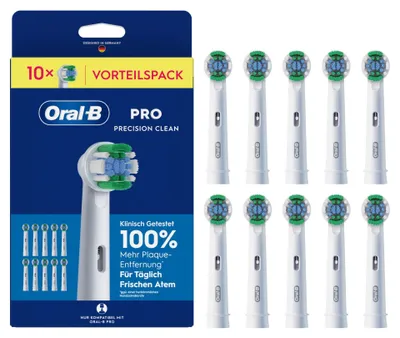 Image de Oral-B Lot de 10 brossettes Pro Precision Clean