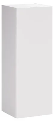 Image de Demi colonne salle de bain OSTER 80 cm blanc mat 1 porte suspendue