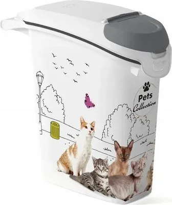 Produktbild von Hundefutterbehälter - Futtertonne - 23 l Volumen - Für 10 kg Trockenfutter - Groß