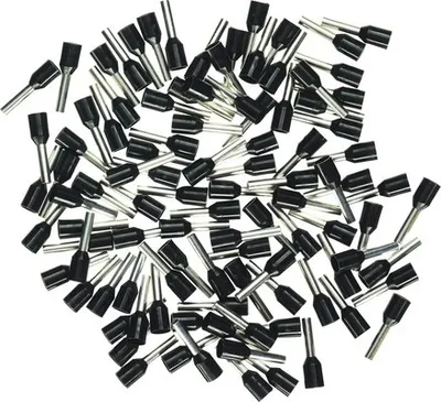 Produktbild von Haupa 270808 Aderendhülsen Isoliert 1,5 mm² schwarz 100 Stück