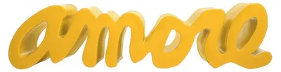 Produktbild von Moderne Designbank Innen und Außen Slide Amore - Gelb