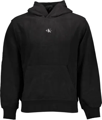 Produktbild von Herren-Sweatshirt Schwarz: Bequemer Kapuzenpullover mit Druckmotiv