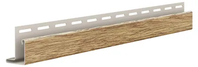 Produktbild von VILO Fronto SVP-12,5 Mini - Außenecke für Kunststoff Fassadenpaneele - Siding Außeneckprofil Zubehör - 3,05 m - Helle Eiche