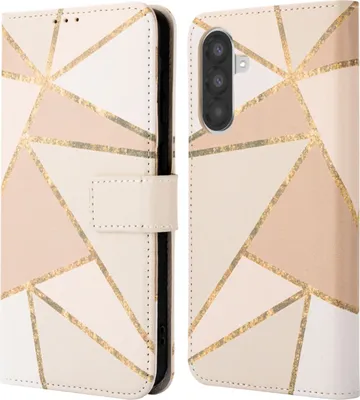 Produktbild von imoshion Design Klapphülle Samsung Galaxy A56 - Beige Graphic