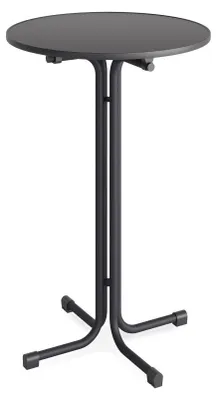 Produktbild von Stehtisch Berlin Stahl MDF Anthrazit 70 x 70 x 109 cm