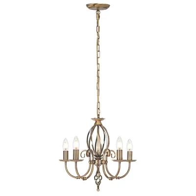 Obrázok produktu pre Artisan Kronleuchter mosadzný antik Elstead Lighting ART5-AGD-BRASS