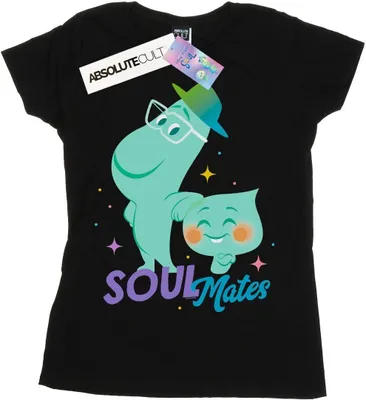 Produktbild von Disney - "Soul Soulmates" T-Shirt für Damen BI40479 (M) (Schwarz)