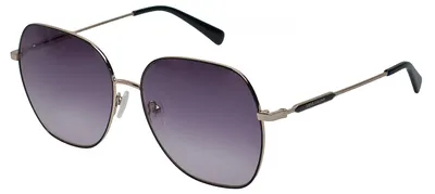 Produktbild von Longchamp Damen-Sonnenbrille mit Schmetterlingsmotiv aus Metall LO151S