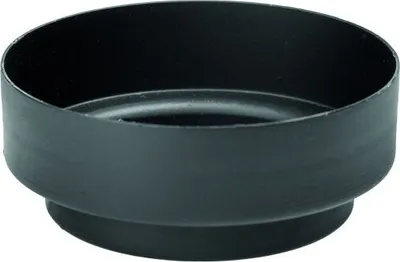 Produktbild von Kerzenhalter Metall für Stumpen bis 60mm Schwarz 30 x Ø 76mm
