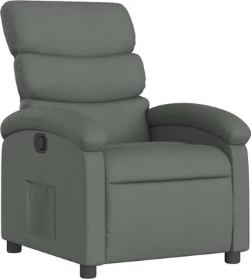 Produktbild von vidaXL Relaxsessel Dunkelgrau Stoff
