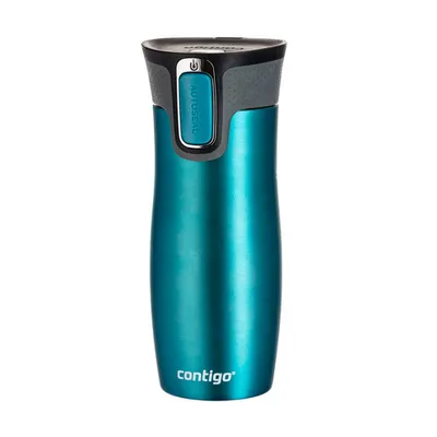Obrázek produktu pro ContiGo! West Loop, Tyrkysová, Nerezová ocel, Nerezová ocel, 5 h, 12 h, 470 ml