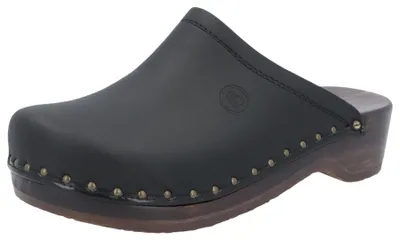 Produktbild von Berkemann Uni Natur-toeffler Clogs, Schwarz, 44.5 EU