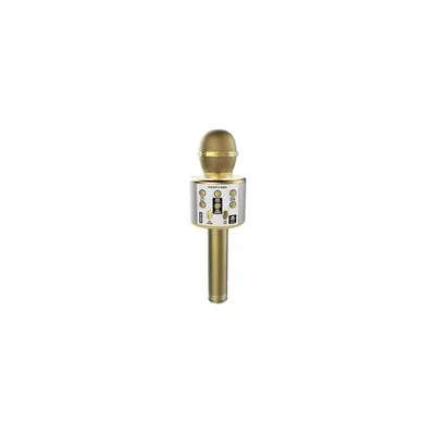 Produktbild von Cefa Toys Karaoke Bluetooth Funkmikrofon Golden Golden One Size