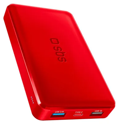 Produktbild von Powerbank fast charge mit 10.000 mAh und 2 USB