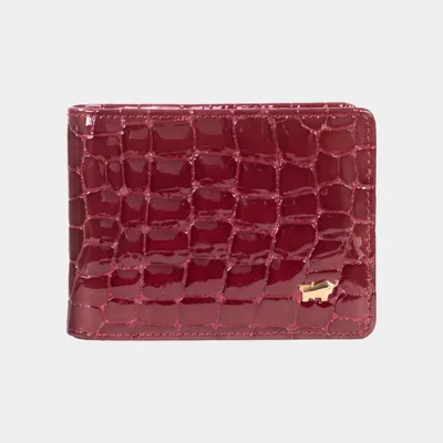 Produktbild von Portemonnaie VERONA Geldbörse 4 Kartenfächer rot Damen - Leder
