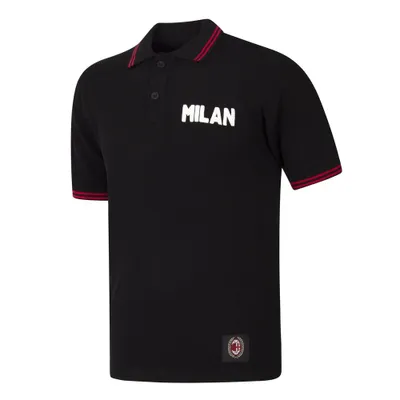 Zdjęcie produktu dla Koszulka polo z haftem AC Milan z lat 60.