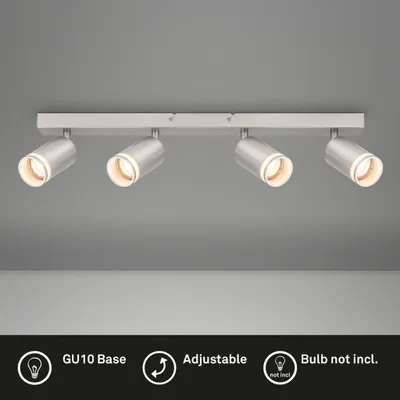 Immagine prodotto di Faretto da soffitto Lampada da soffitto Lampada da camera da letto Orientabile 4 luci GU10