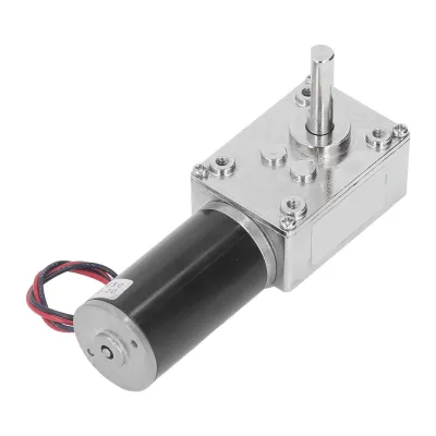 Obrázek produktu pro Stejnosměrný motor s převodovkou, turbínový motor s šnekovou převodovkou, motor s šnekovou převodovkou, motor s redukcí rychlosti, reverzibilní motor s šnekovou převodovkou, samosvorný motor