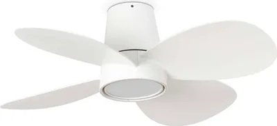 Obrázek produktu pro Energeticky úsporný stropní ventilátor s LED osvětlením a dálkovým ovládáním Klover 80 cm