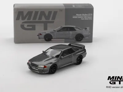 Obrázok produktu pre Nissan Skyline GT-R (NISMO BNR32 CRS Version) Dark Metal Gray RHD - Mini GT 1:64