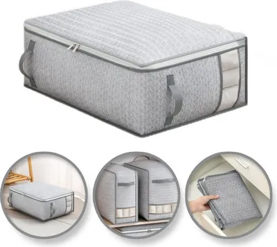 Produktbild von Pokrowiec kuferek ORGANIZER do przechowywania L 55x44x20cm ORM25