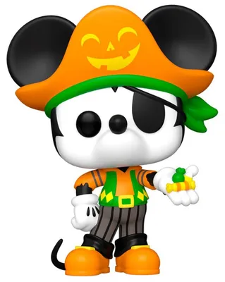 Imagen del producto de Funko Disney POP! Figura de vinilo, Halloween, Pirata Mickey, 9 cm