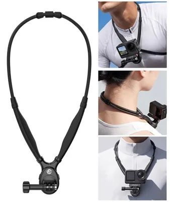 Productafbeelding van Flexibele nekbevestiging voor GoPro DJI POV camera met 360° magneet, Ulanzi / ZJ09