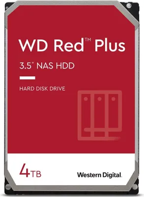 Immagine prodotto di Western Digital Red Plus WD40EFPX internal hard drive 3.5" 4000 GB Serial ATA III