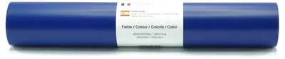 Produktbild von Kreativplotter Vinylfolie matt ULTRAMARINBLAU 30,5x300 cm