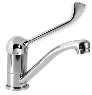 Obrázok produktu pre Novaservis Metalia 55 - Drezová batéria s lekárskou pákou, chróm 55096L,0