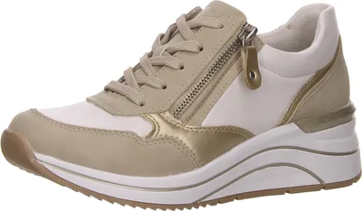 Produktbild von Remonte Sporthalbschuhe Formsohle modisch in weiss/weiss kombi, Gr. 41