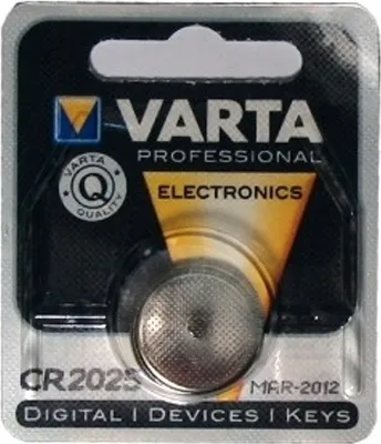 Produktbild von Varta Knopfzellen Batterie Lithium CR2025 (10er Pack) BB2024