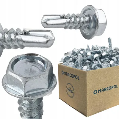 Produktbild von Marcopol Selbstbohrende Schraube Sechskantkopf Unterlegscheibe 5,5x25mm