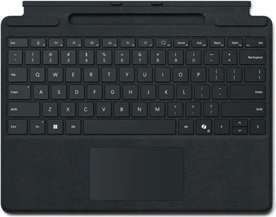 Obrázek produktu pro Microsoft Surface Pro Keyboard - Tastatur - mit Trackpad Beschleunigungsmesser... - Tastatur - Touchpen