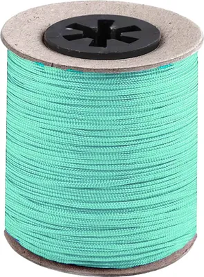 100m Schmuckschnur Polyesterschnur 1,5 mm mintblau