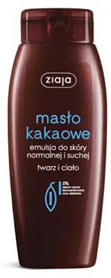 Zdjęcie produktu dla Ziaja Masło kakaowe emulsja do twarzy i ciała 200 ml