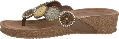 Image de Lazamani Teenslippers Teenslippers - Beige - Maat 37