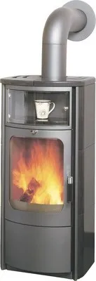 Produktbild von Kaminofen Hark Opera-B Keramik meteor-schwarz 5 kW