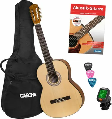 Obrázek produktu pro Cascha Student Series Set DE 4/4 Natural Klasická kytara