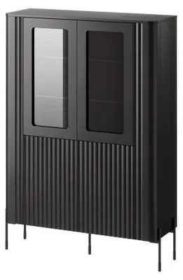Produktbild von Cama VERA 471010, Lagerschrank, Bodenstehend, Wandschrank, 6 Regale, 4 Tür(en), Schwarz