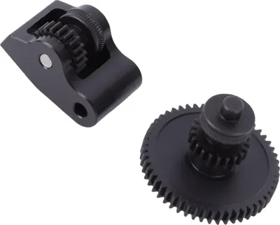 Produktbild von Extruder-Zahnrad-Kit Ersatz für Elegoo Centauri Centauri Carbon 3D-Drucker gehärteter Stahl Extruder Dual-Zahnrad und POM-Griff-Kit