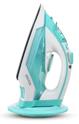 Kabelloses Dampfbügeleisen 2400 W, Keramik, 35 g/min, Blau