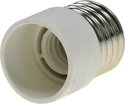 Immagine prodotto di Adattatore base lampada da E27 a E14, 1 pezzo