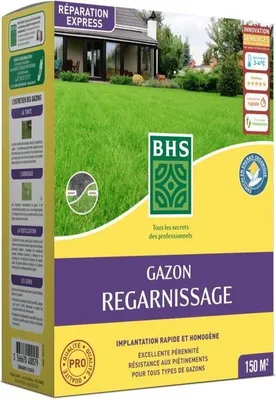 Obrázek produktu pro Osivo trávníku pro dosévání suché půdy, 3 kg, 150 m², odolné a trvanlivé