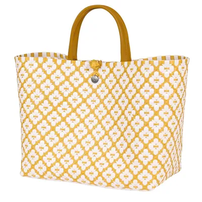 Produktbild von Handed By - Motif Bag Shopper - Mustard