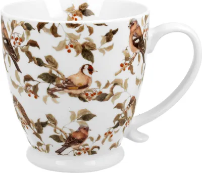 Produktbild von Becher PORZELLAN Tasse Teebecher Kaffeebecher DUO BIRDIES COLLECTION 480 ml
