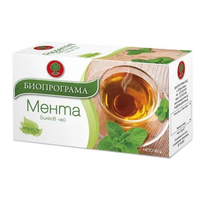 Produktbild von Bioprograma Pfefferminz-Krutertee