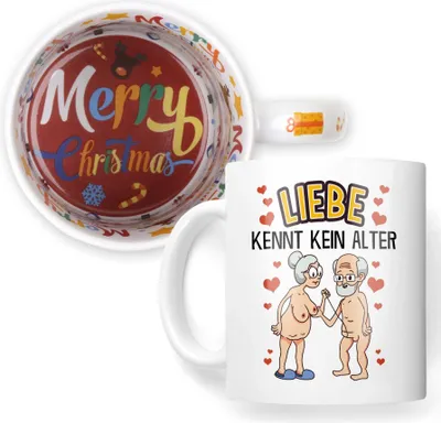 Produktbild von 22Feels Weihnachtsgeschenk Geschenk Frauen Männer Ehefrau Tasse Ehemann Freund Freundin Kaffeetasse Liebe Paar Beziehung Haferl Weihnachten