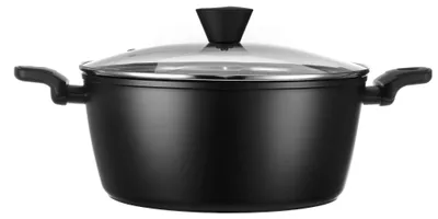 Produktbild von Epewex Topf mit Deckel, 28cm, 6L, Induktion, ILAG-Beschichtung