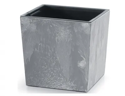 Immagine prodotto di Nohel Coprivaso da giardino URBI SQUARE LOW BETON 2in1 plastica 24x24x24cm